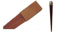 HEAVY DUTY FENCE POST HOLDERS METAL 75X75X750MM RUST RESISTANT FINISH